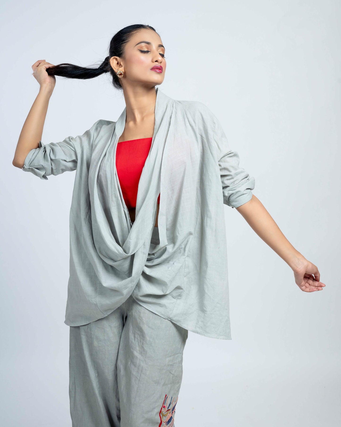 Liva viscos cotton cord set